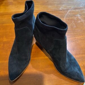 Women’s Sole Society Black Suede Booties - Size 91/2M